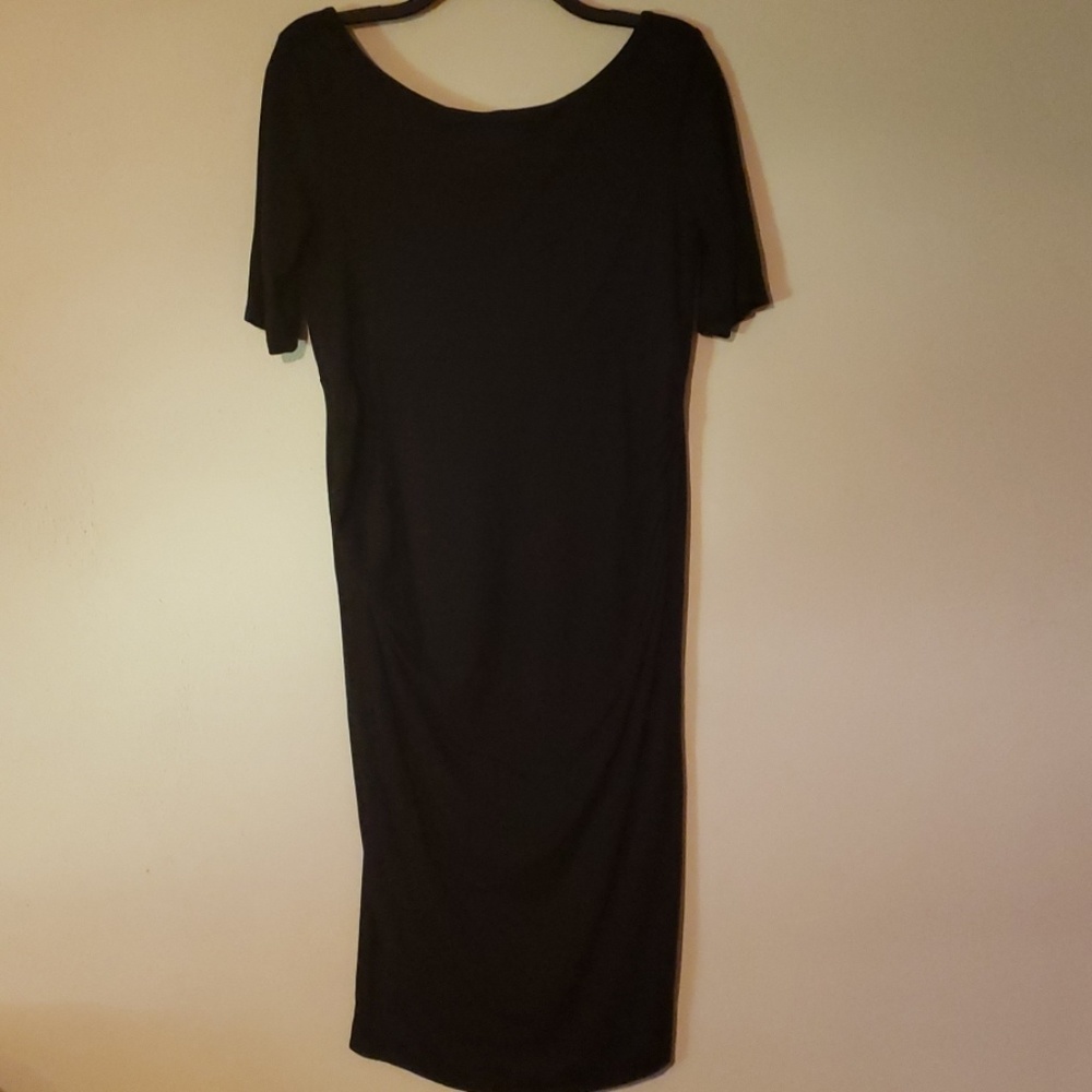 Black dress asos size 10